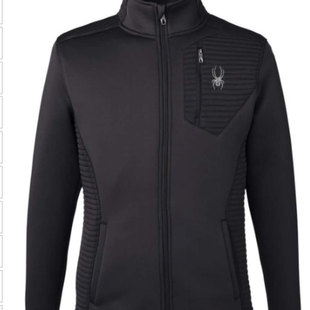 New! Spyder Men's Venom Full-Zip Jacket